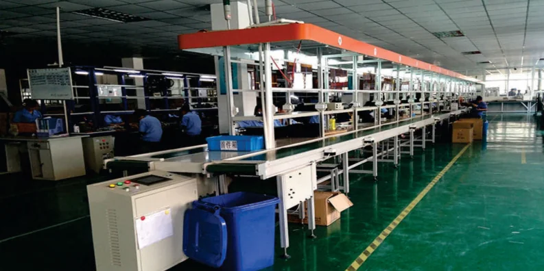 Real ECS industrial conveyor system